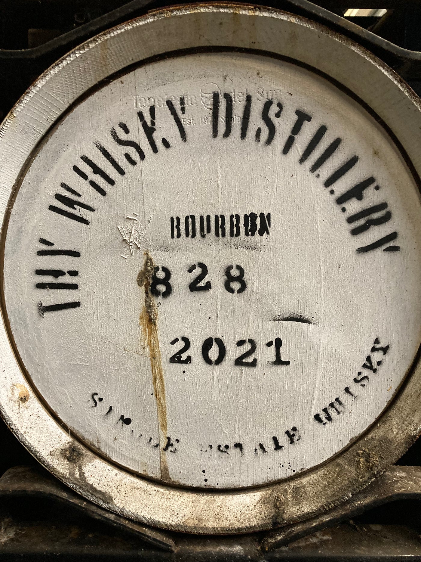 Cask 829- 60 l, bourbon (2nd fill), caramal malt (2021)