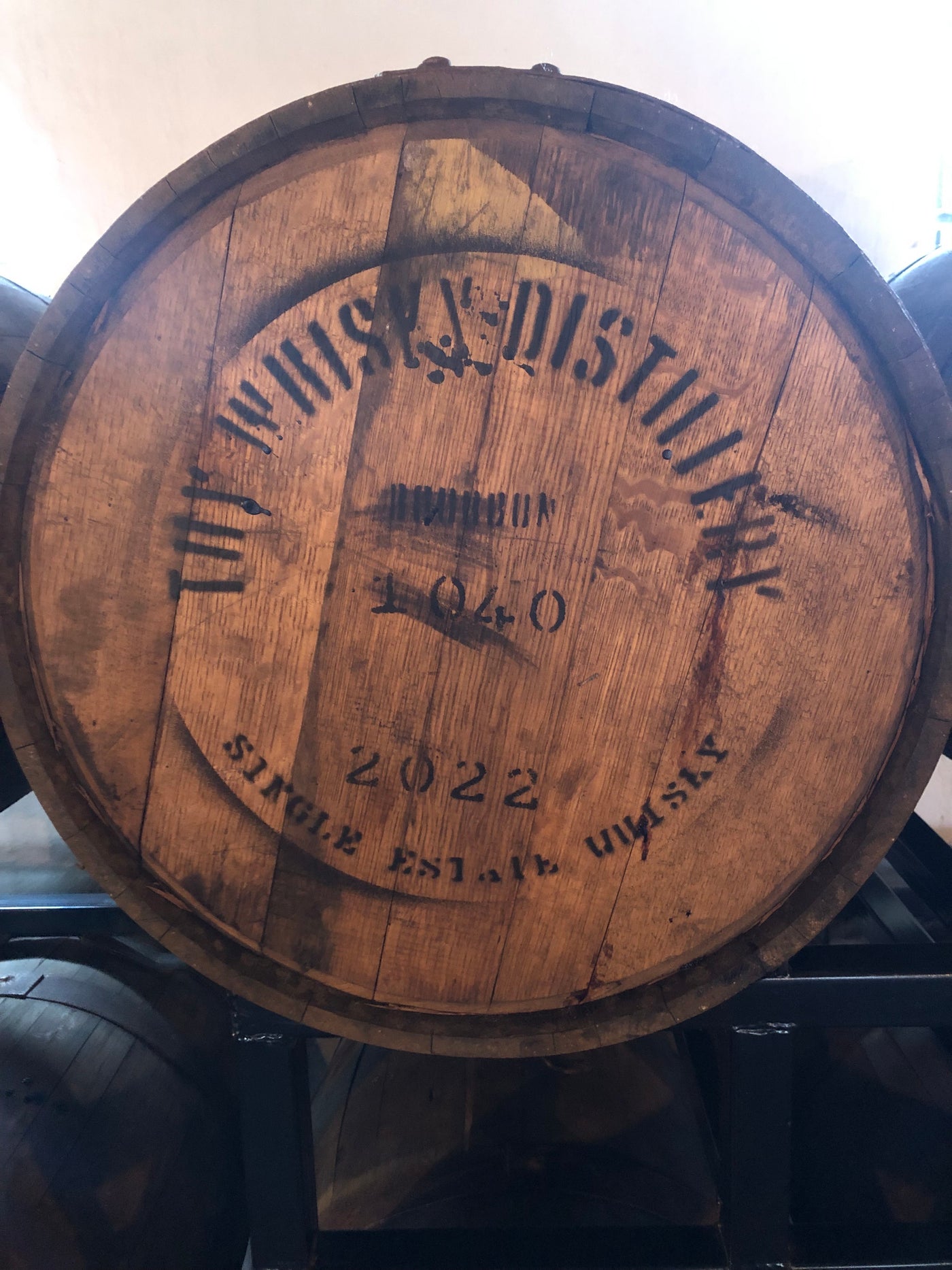 Casks 1040 - 120 L, Bourbon, Beechwood smoke (2022)