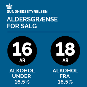 Alkohol sælges kun over 18 år